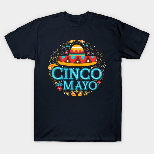 Cinco de Mayo T-Shirt by vladocar